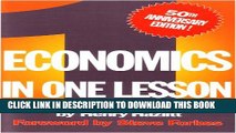 [PDF] Economics in One Lesson: 50th Anniversary Edition Popular Collection