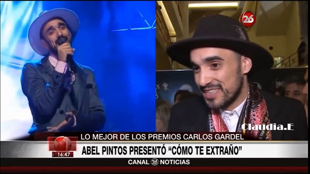 Entrega de los Premios Gardel Canal 26 Espectáculos