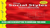 [PDF] The Social Styles Handbook: Adapt Your Style to Win Trust (Wilson Learning Library) Popular