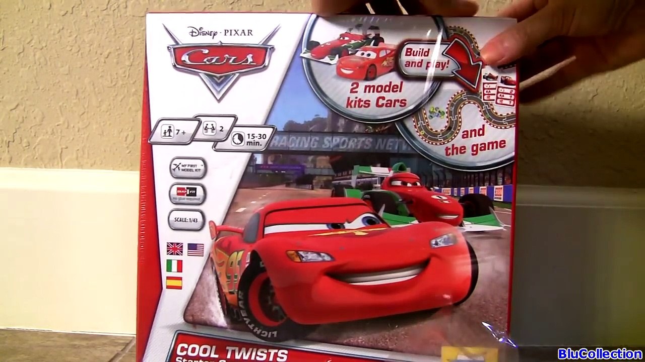 Disney Pixar Cars 2 Racing Starter Game Set Lightning McQueen Vs. Francesco Bernoulli