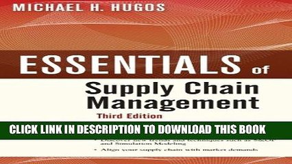 Download Video: [PDF] Essentials of Supply Chain Management, Third Edition Full Colection