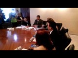 Inicio de sesión en Comisión de Credenciales