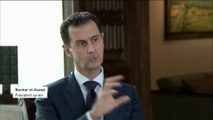 Bachar Al-Assad accuse les médias étrangers de manipuler les images de la guerre en Syrie