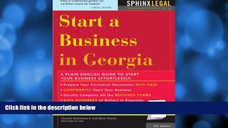 different   How to Start a Business in Georgia (Legal Survival Guides)