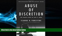 FAVORITE BOOK  Abuse of Discretion: The Inside Story of Roe v. Wade