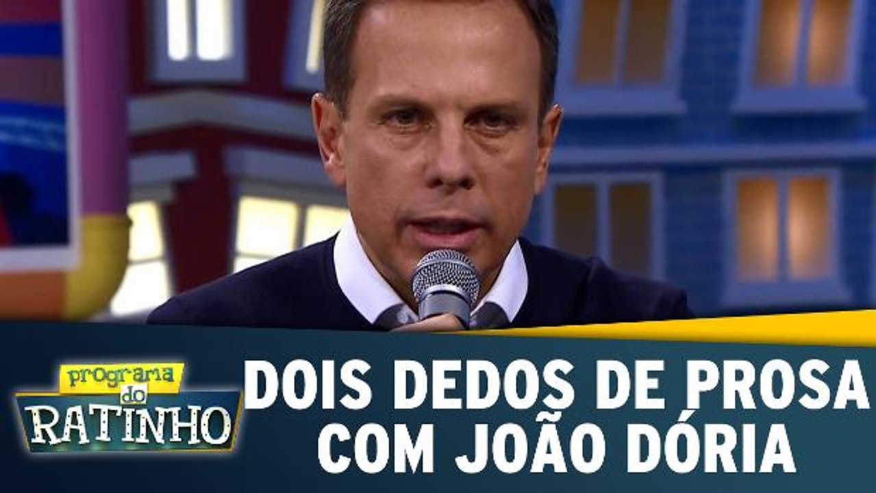 Dois Dedos de Prosa com João Dória