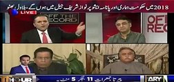 Asad Umer's befitting answer made Saleem Bukhari change his stance about Imran Khan