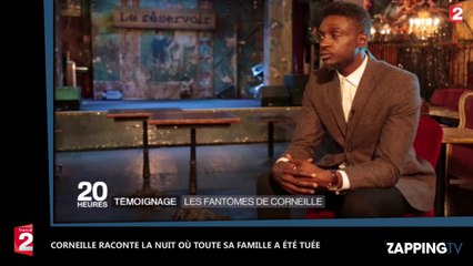 Corneille ému aux larmes, il se confie sur le massacre de sa famille (Vidéo)