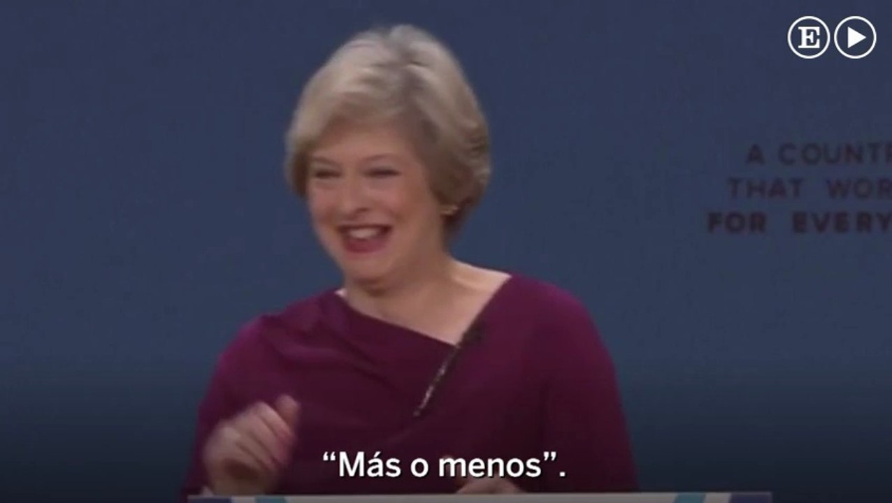 May bromea sobre Boris Johnson