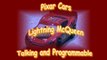 Pixar Cars Lightning McQueen. Talking and Programmable Lightning