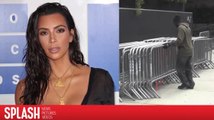 NYPD pone barreras a las afueras del AirBNB de Kim Kardashian