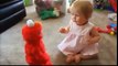 Cute Babies Scared of Elmo Compilation! Very Funny, Must Watch!