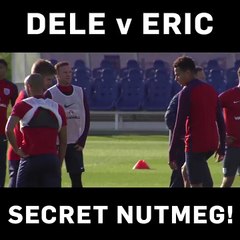 Dele Alli's Secret Nutmeg Against Eric Dier