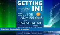 READ BOOK  Getting In: The Zinch Guide to College Admissions   Financial Aid in the Digital Age