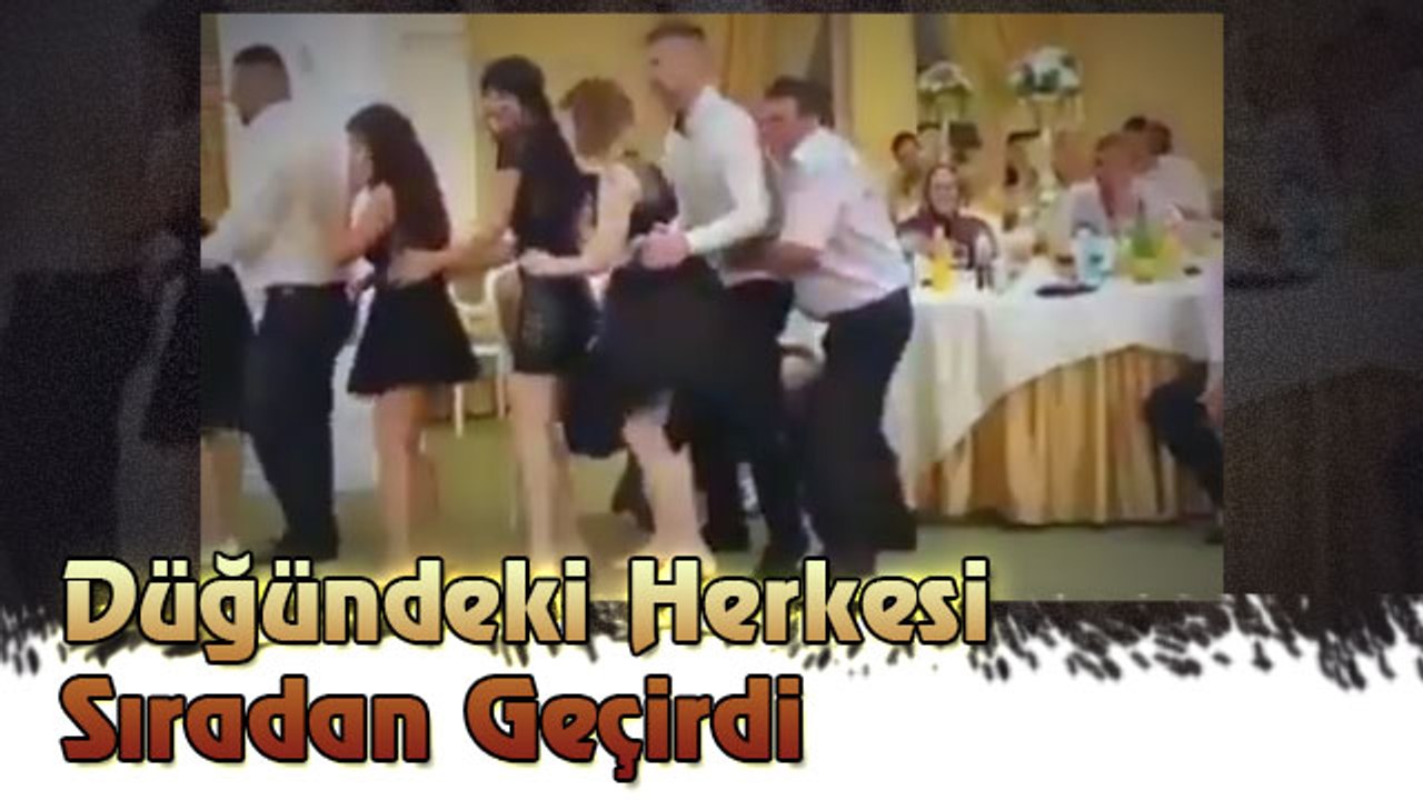 Düğündeki Herkesi Sıradan Geçirdi