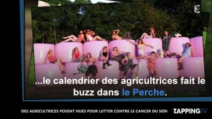 Des agricultrices posent nues contre le cancer, découvrez leur calendrier sexy (Vidéo)