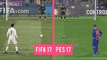 FIFA 17 Vs PES 17_ Penalty Kicks