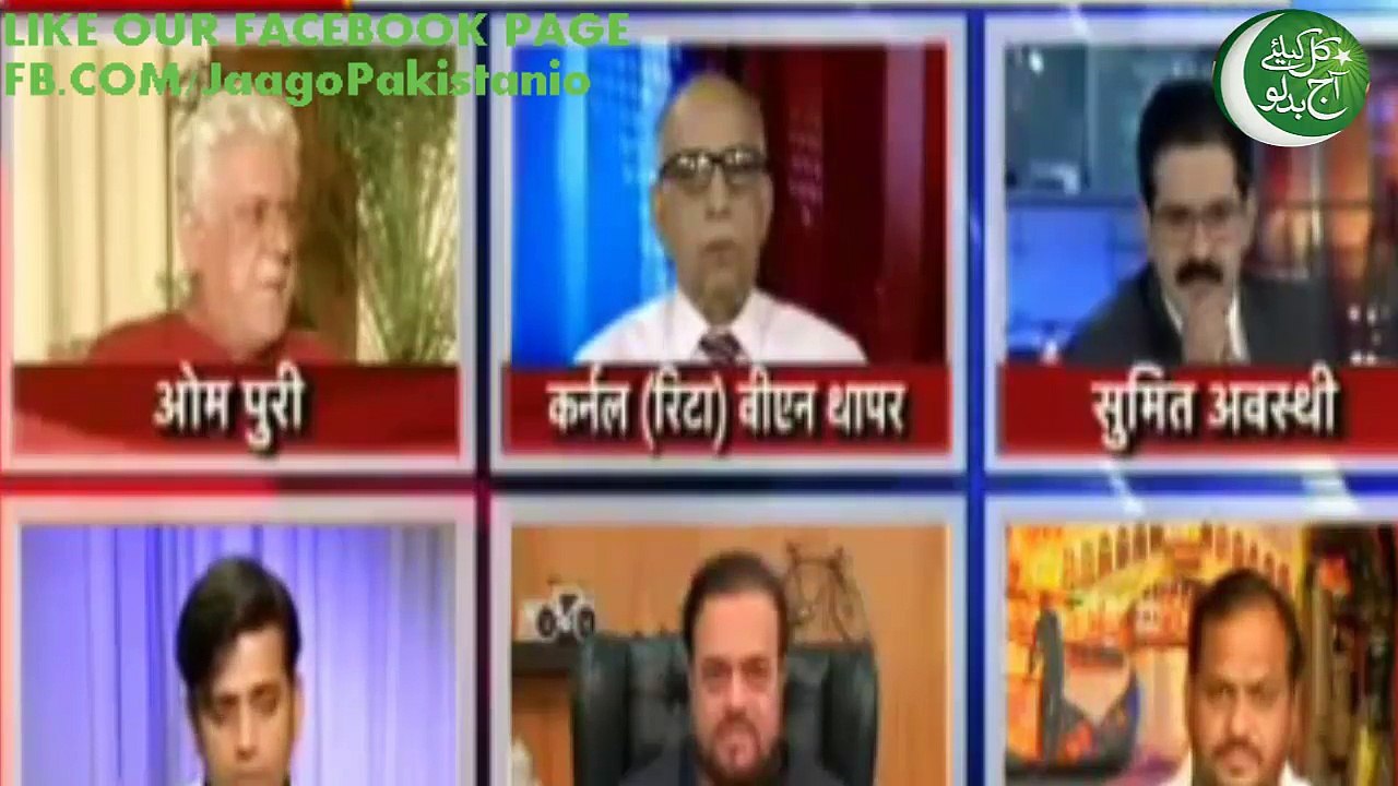 OM PURI INSULTED INDIAN ARMY AND SUPPORT PAKISTAN AND PAKISTANI ACTORS ON LIVE TV
