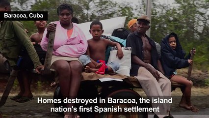 Hurricane Matthew devastates historic Cuban town