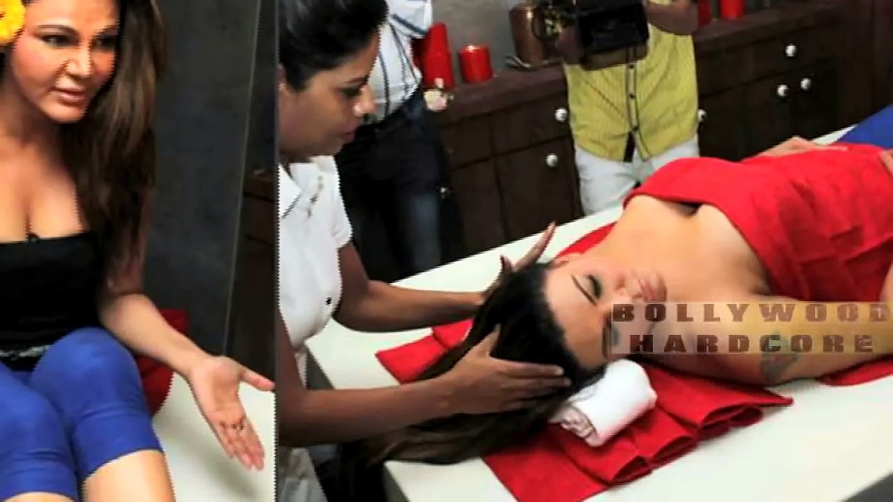 Rakhi Sawant HOT MASSAGE at Charisma Spa VIDEO Goes Viral!!