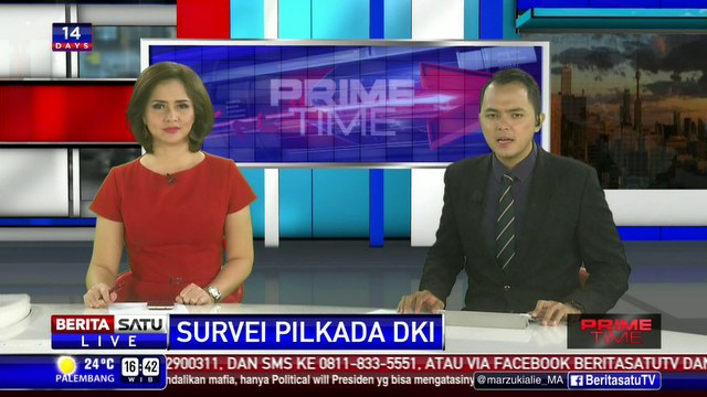 Survei LSI: Ahok-Djarot Teratas