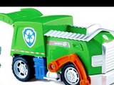 Camión de Reciclaje Rocky Paw Patrol La Patrulla Canina vehículo y figuras jguetes para niños