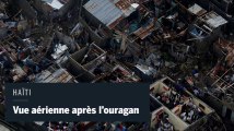 La violence de l'ouragan Matthew en Haïti illustré par des images aériennes