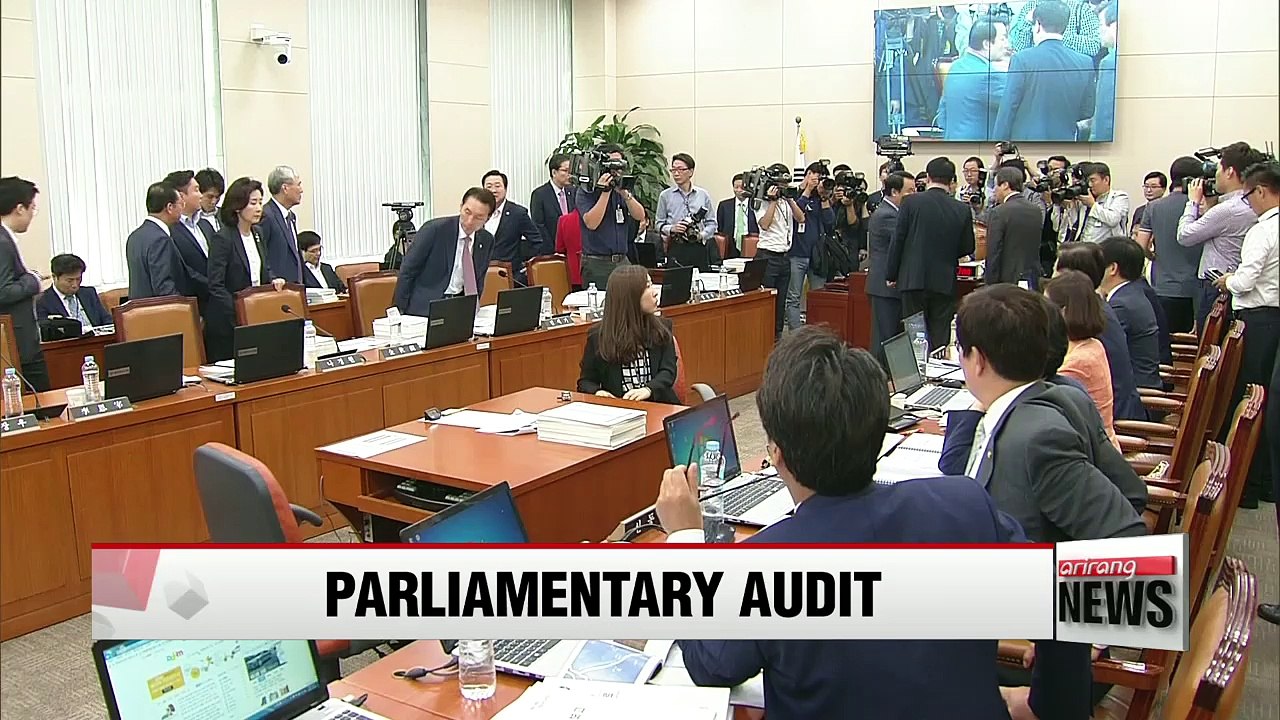 Parties clash again during parliamentary audit