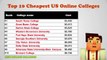Cheap Colleges - Cheapest colleges in USA. Affordable college online list