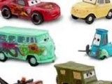 6 Figuras Coches Juguetes Disney Pixar Cars Lightning McQueen Pit Crew