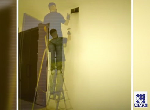 پینٹر نے اپنے گھر کی دیوار پر کیا کیا دیکھ کر آپ بھی حیران رہ جائیں گے