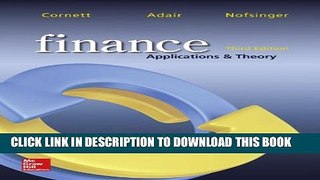[Read PDF] Finance: Applications and Theory with Connect Access Card Ebook Online