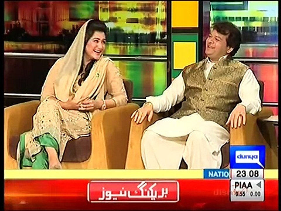 Mazaaq Raat 5 October 2016 undefined Sania Kamran undefined Asif Ali Santoo - Dunya News-HD