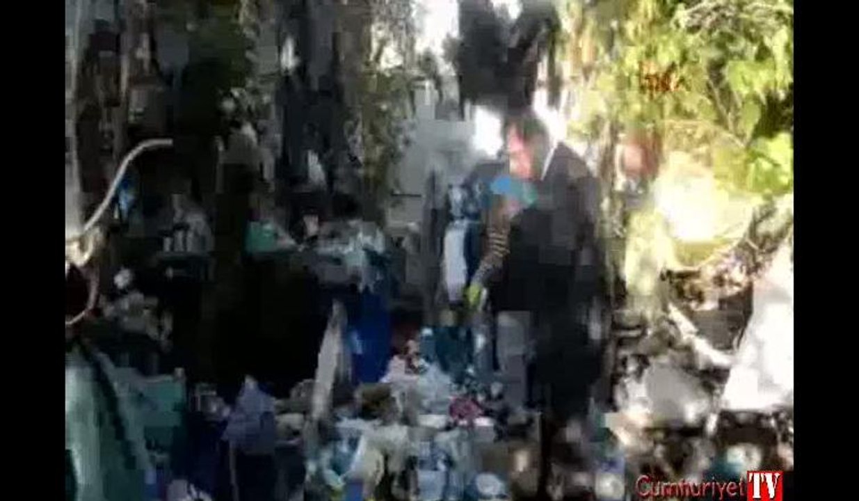 Evden 10 kamyon çöp çıktı