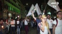 Colombie: marche de soutien à la paix à Bogota