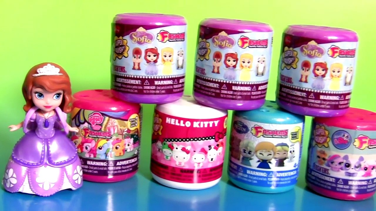 SOFIA FASHEMS Squishy Toy Surprise Disney Princess Sofia the First, Frozen MyLittlePony