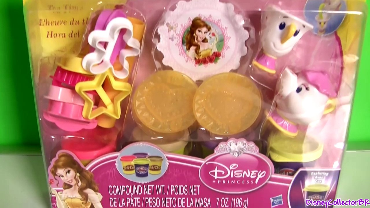 Play Doh Belle Royal Tea Party with Chip Mrs. Potts Set - Juego del Té Beauty and the Beast