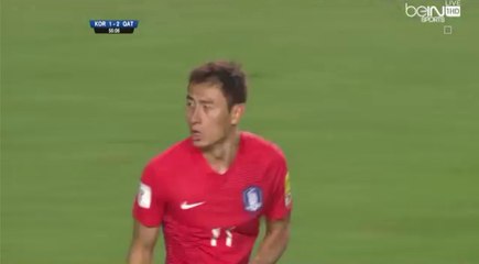 Ji Dong-won Goal - South Korea 2-2 Qatar - (06/10/2016)