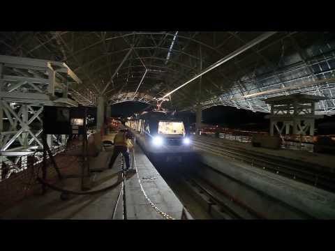 Primeras pruebas aéreas del Metro de Panamá