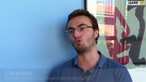Clément en service civique au Département du Gard