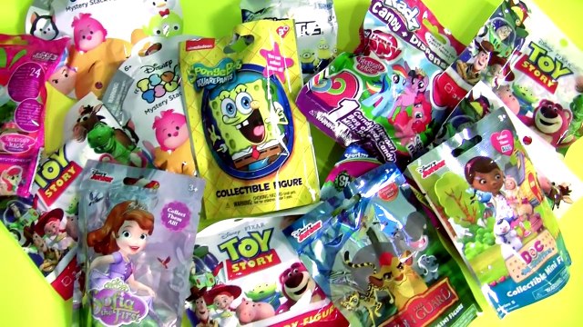 18 Blind Bags Surprise Sofia, My Little Pont, Toy Story, Lion King, Disney Tsum Tsum, Minions