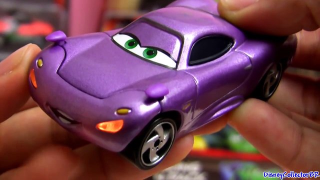 Lights and sounds Holley Shiftwell die-cast Cars 2 Disney talking toys Pixar Mattel
