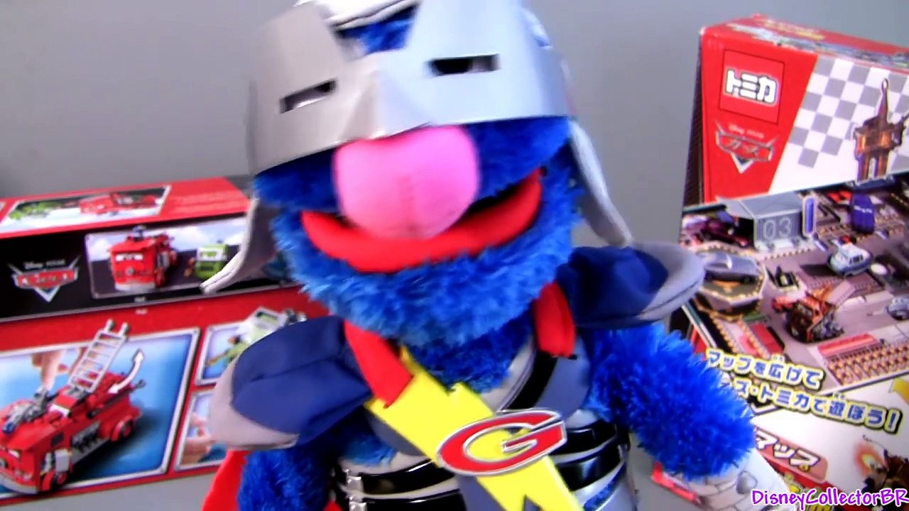 Sesame Street Talking Flying Super Grover 2.0 Hasbro Playskool Toy Review Vila Sésamo Groover