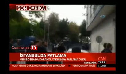 İstanbul Yenibosna'daki patlamadan ilk görüntüler
