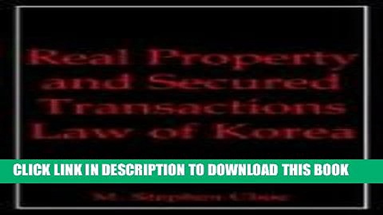 [PDF] Real Property and Secured Transactions La...