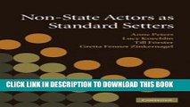 [New] Non-State Actors as Standard Setters Exclusive Full Ebook