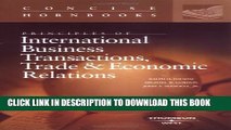 [PDF] Principles of International Business Transactions, Trade   Economic Relations Full Online