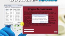 Delete Krypte Ransomware manually