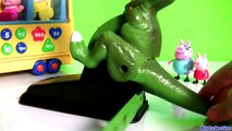 T-Rex Dinosaur Poop Surprise! Transformers Peppa Pig Minions SpongeBob Disney Cars Play-Doh Surprise