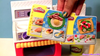 Chef Mater Play Doh Cooking Bacon with Eggs Disney Pixar car toys playdough review